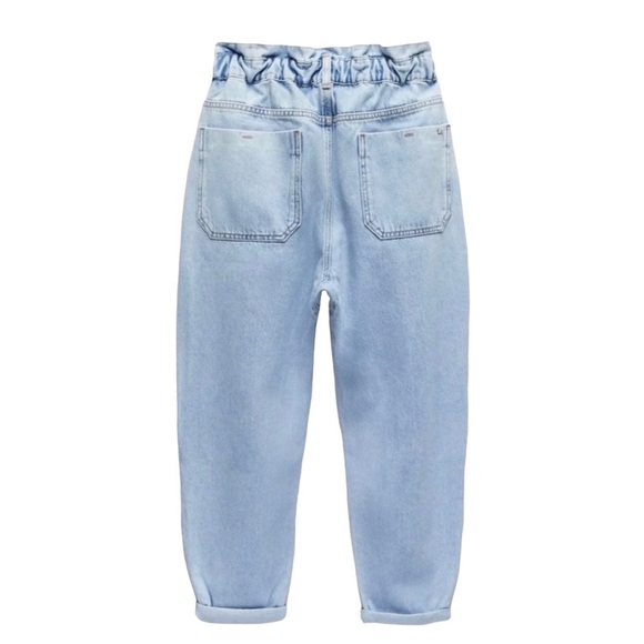 NWT ZARA Paper Bag Carrot Ankle Rigid Leg Blogger Fav. - Picture 7 of 16